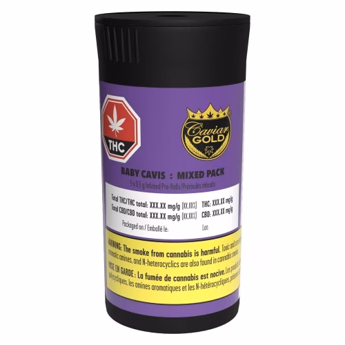Caviar Gold - Caviar Gold - Baby Cavis Mixed Pack Infused Pre-Roll