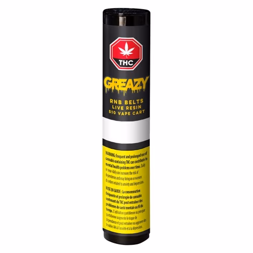 GREAZY - Rnb Belts Live Resin 510 Thread Cartridge