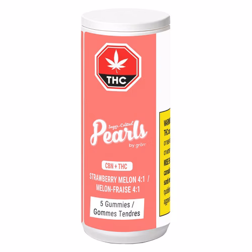 Pearls by Grön - CBN:THC Strawberry Melon 4:1