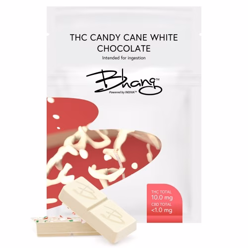 Bhang - THC Candy Cane White Chocolate