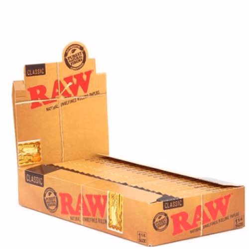 Raw 1 1/4 Classic Rolling Papers