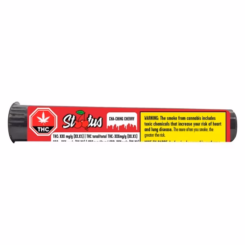 Status - Cha-Ching Cherry Liquid Diamond Infused Kief Coated Blunt