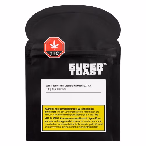 Super Toast - WTF?! Boba Fruit Liquid Diamonds AIO