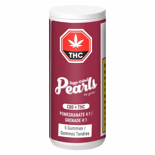 Pearls by Grön - Pomegranate 4:1 CBD/THC