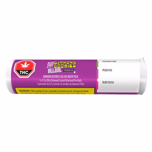 BOXHOT - Diamond Doobies Deluxe - Trifecta Infused Pre-Roll