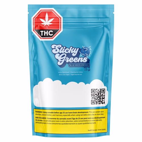 Sticky Greens - Blue Razzleberry Dripbar All-in-One