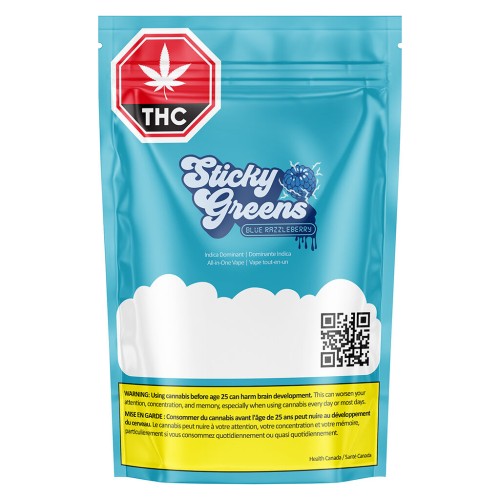 Sticky Greens - Blue Razzleberry Dripbar All-in-One