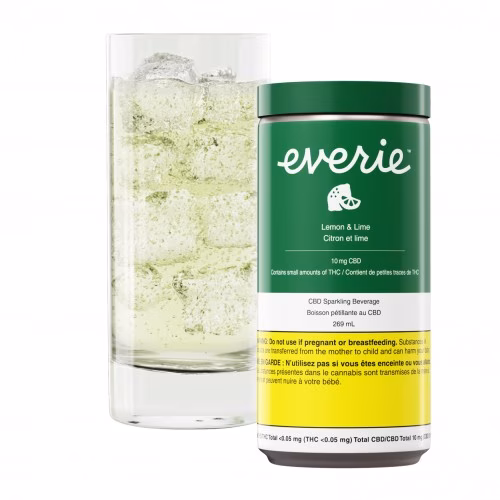 Everie - Everie Lemon & Lime CBD Sparkling Beverage