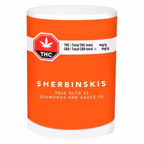 Sherbinskis - True Glto 33 Diamonds & Sauce