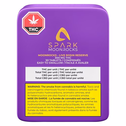 ASPIRE - SPARK THC Moonrocks - Live Rosin Reserve (30caps)