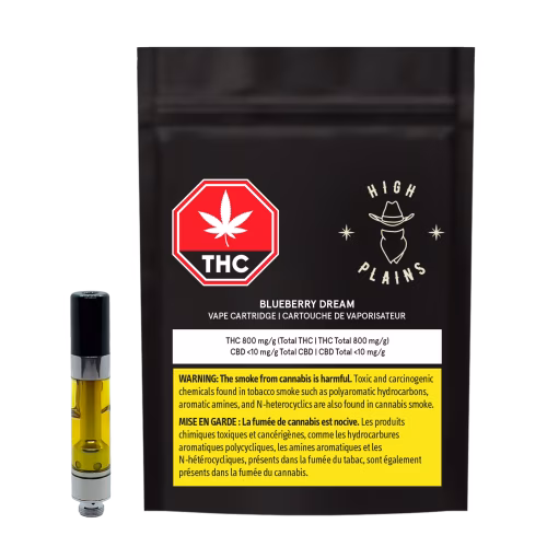 High Plains - Blueberry Dream 1g Cartridge