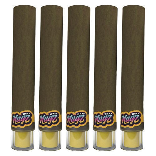 Blank Wraps 5 Pack Rolling Papers, Cones and Filters