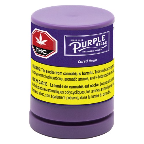 Purple Hills - Cured Resin – Tangerine Punch Badder XL