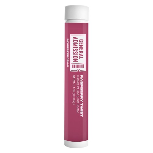 General Admission - Raspberry Twist Infused Pre-Roll