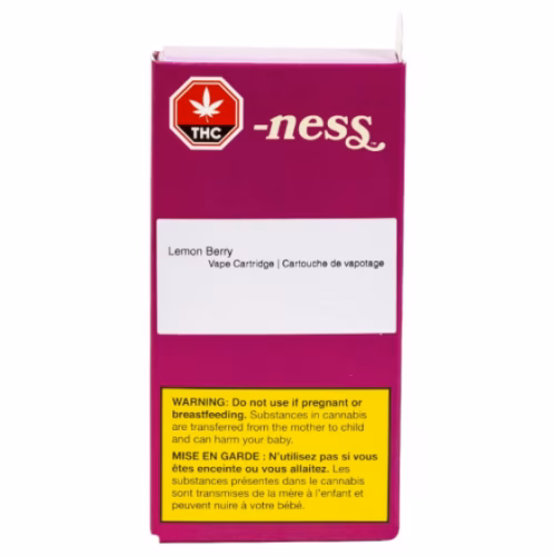 Ness - Lemon Berry 510 Thread Cartridge