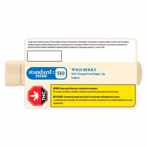 Standard Issue - Wild Berry 510 Thread Cartridge