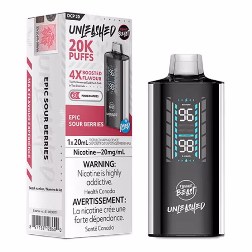 FLAVOUR BEAST UNLEASHED 20K EPIC SOUR BERRIES