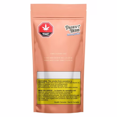 Papa Joe's Organics - Hybrid Blueberry Zlshie Infused Pre-Roll