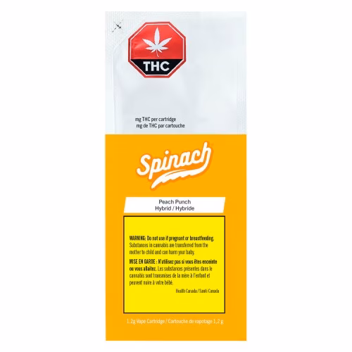 Spinach - Peach Punch 510 Thread Cartridge