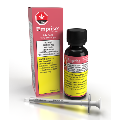 Emprise Canada - Advanced Nano THC Bevdrops