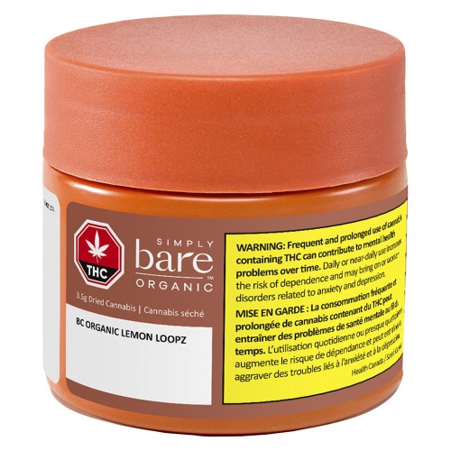 Simply Bare - BC Organic Lemon Loopz