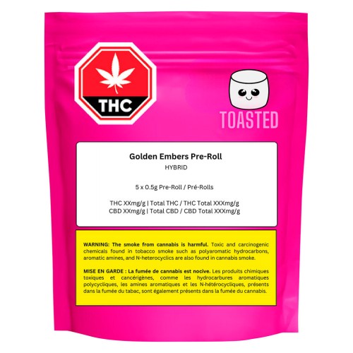 Toasted - Golden Embers Pre-Roll