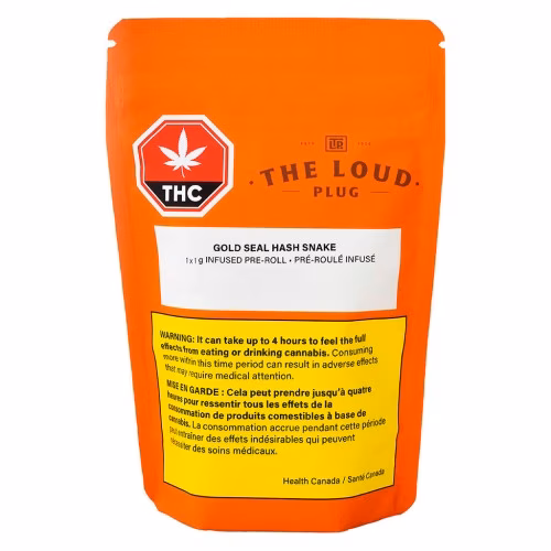 The Loud Plug - Gold Seal Hash Snake