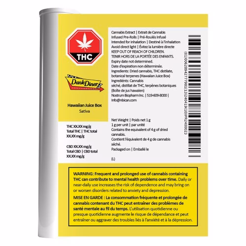 Dank Diner - Hawaiian Juice Box Infused