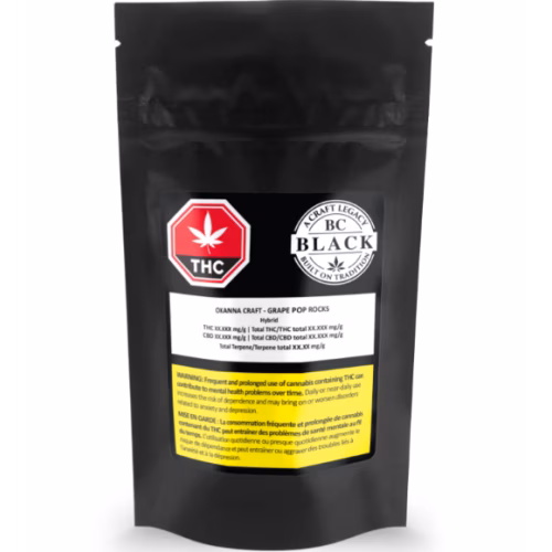BC Black - Grape Pop Rocks