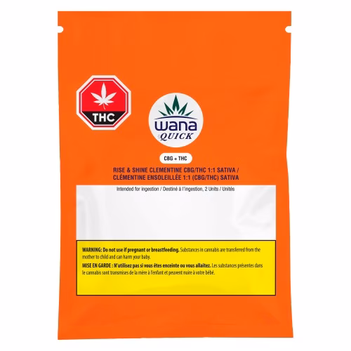 Wana - Quick Rise & Shine Clementine 1:1 Sativa