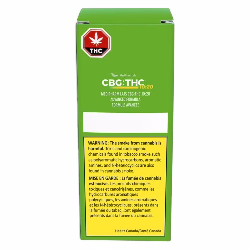 MediPharm Labs - 10:20 CBG:THC Advanced Formula Oil