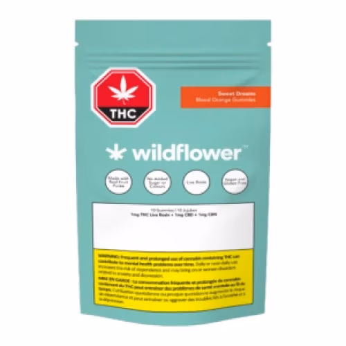 Wildflower - Sweet Dreams Blood Orange CBN+CBD+THC Gummies