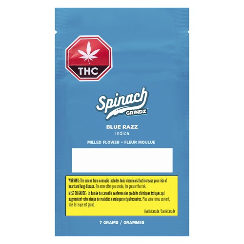 Spinach - Grindz - Blue Razz