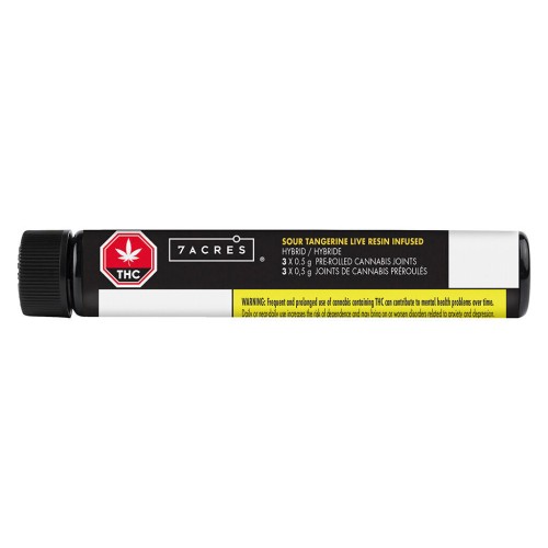 7ACRES - Sour Tangerine Live Resin Infused Pre-Roll