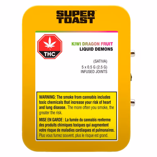 Super Toast - Kiwi Dragonfruit Liquid Demons Infused