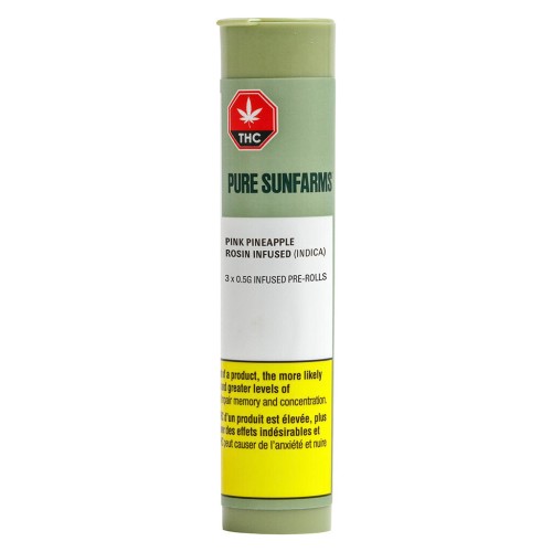 Pure Sunfarms - Pink Pineapple Rosin Infused Pre-Roll