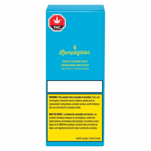 Lamplighter - Lamplighter Pineapple Coconut Escape 510 Thread Cartridge