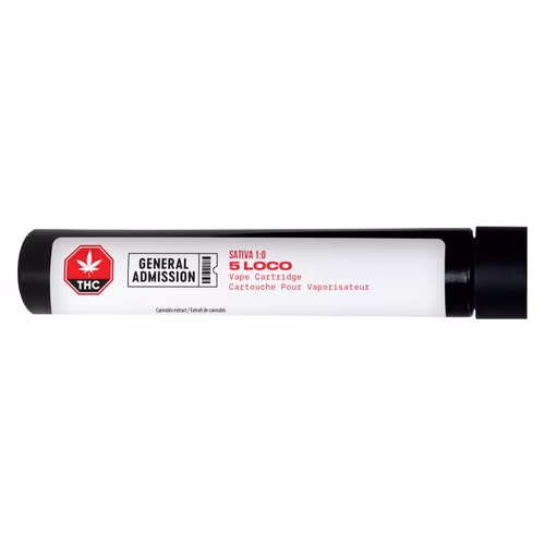General Admission - 5 Loco Distillate Vape Cartridge