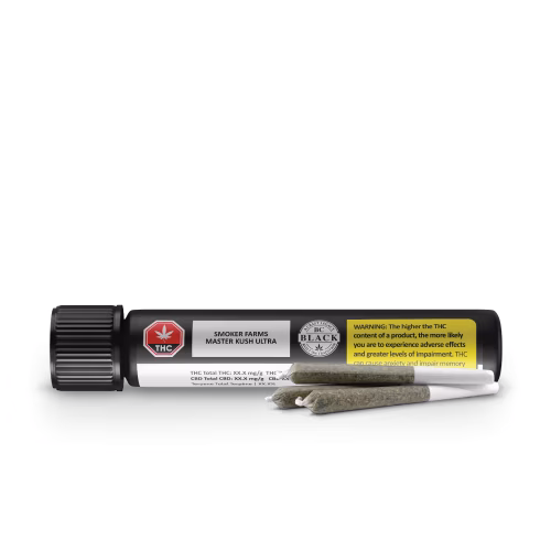 BC Black - Master Kush Ultra Pre-Rolls