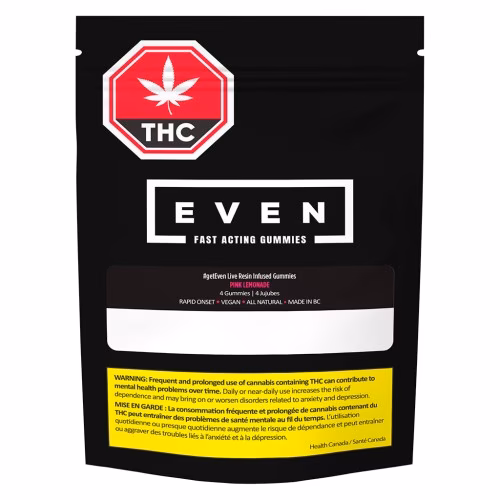 EVEN - Live Resin Fast Acting Pink Lemonade Gummies