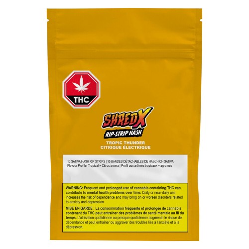 SHRED X - Tropic Thunder Rip-Strip Hash