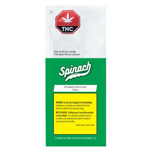 Spinach - Strawberry Slurricane Vape Cartridge
