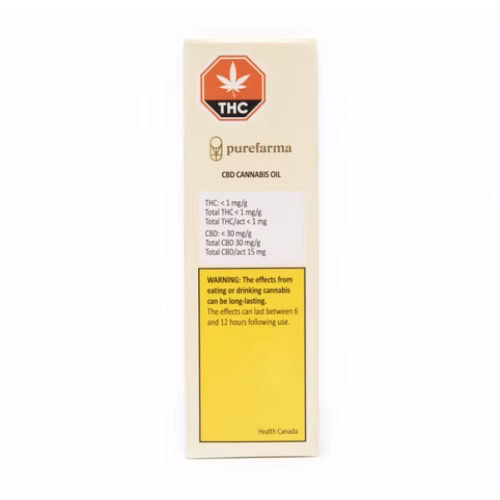 Purefarma - Hemplixir 30 CBD Oil (HLX 30)