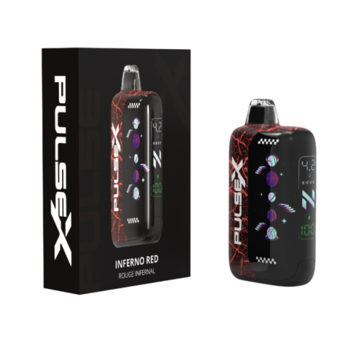 Nova Pulse X 510 Battery Cracked Paint Edition Inferno Red