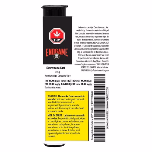 Endgame - Strawnana 510 Thread Cartridge