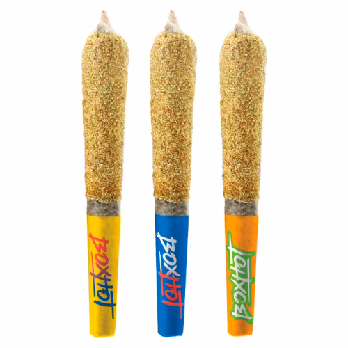 BOXHOT - Dusties - Retro Mix Kief Coated