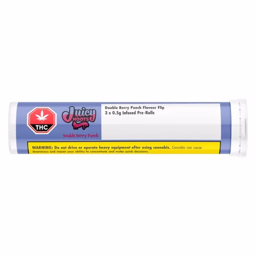 Juicy Hoots - Double Berry Punch Flavour Flip Infused