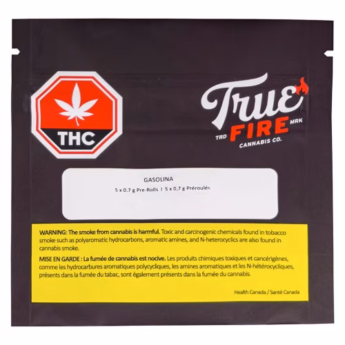 True Fire - Gasolina Pre-Roll