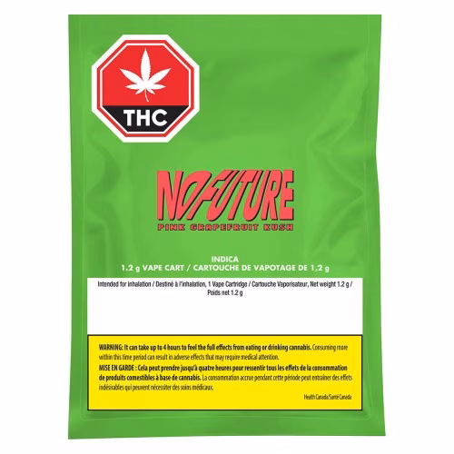 NO FUTURE - Pink Grapefruit Kush Indica 510 Thread Cartridge
