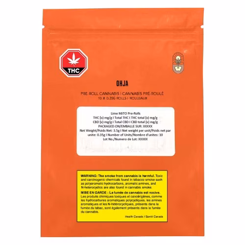 Ohja - Lime MJTO Pre-Rolls